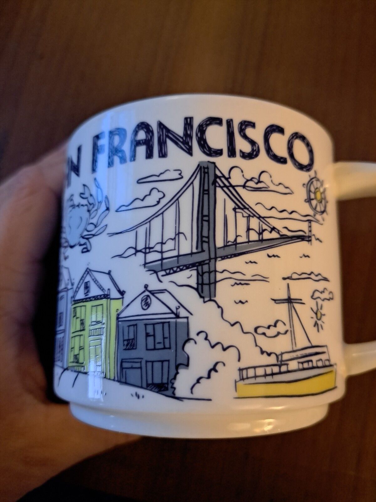 Starbucks Coffee Mug San Francisco Been There Across the Globe Collection NIB