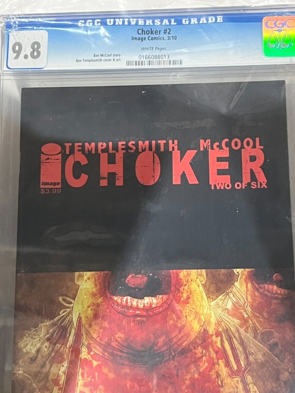 CHOKER # 2 - COMIC - 2010 - CGC 9.8