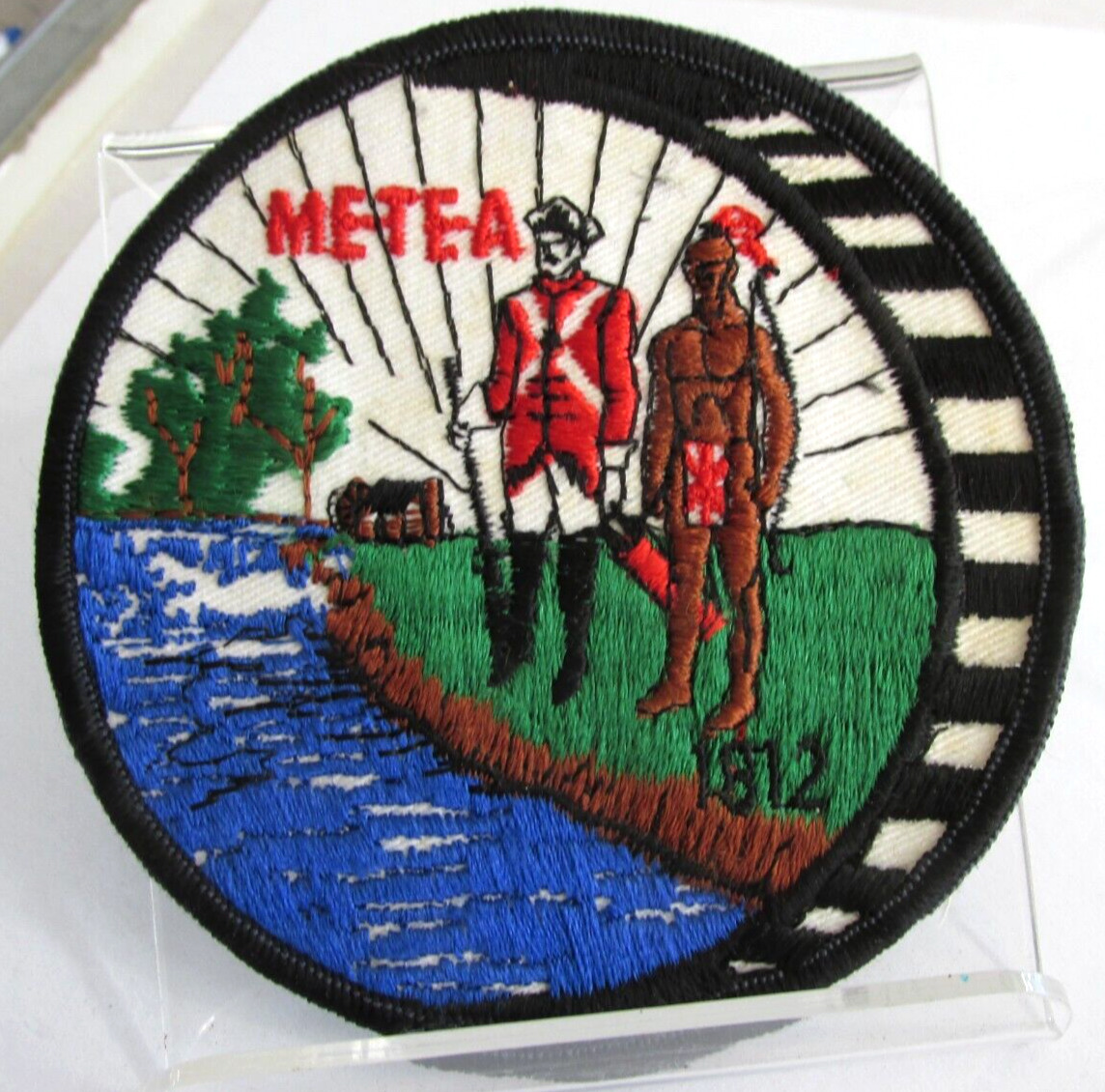 Vintage ANTHONY WAYNE COUNCIL Fort Wayne In.  ME-TE-A 1812 Trail Boy Scout Patch
