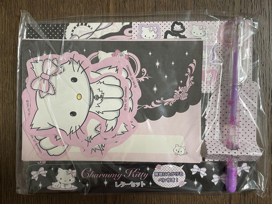 Rare Sanrio Charmmy Kitty Letter Set With Pen 2007