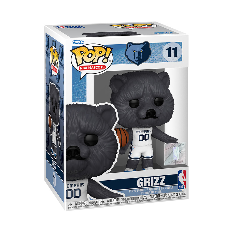 Funko Pop Grizz 11 Memphis Grizzlies Mascot NBA Basketball