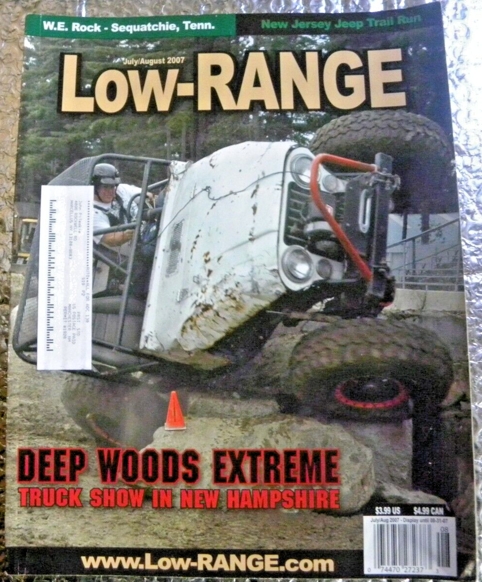 Low-Range Magazine all Jeeps July August 2007 Deep Woods Extreme 