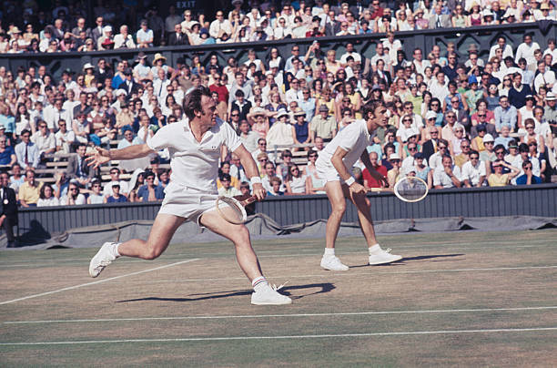 Men\'s Doubles Final At 1969 Wimbledon Championships 1969 OLD PHOTO