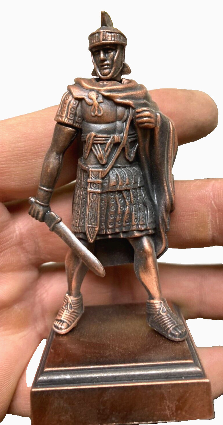 WHOLESALE Metal Roman Soldier Figurine Pencil Sharpener, Made in Italy