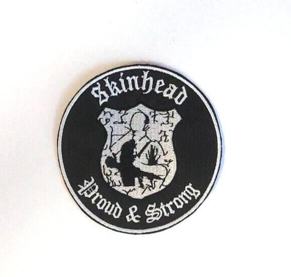 Skinhead Proud & Strong Mods Skins Trojan Iron / Sew On Patch O