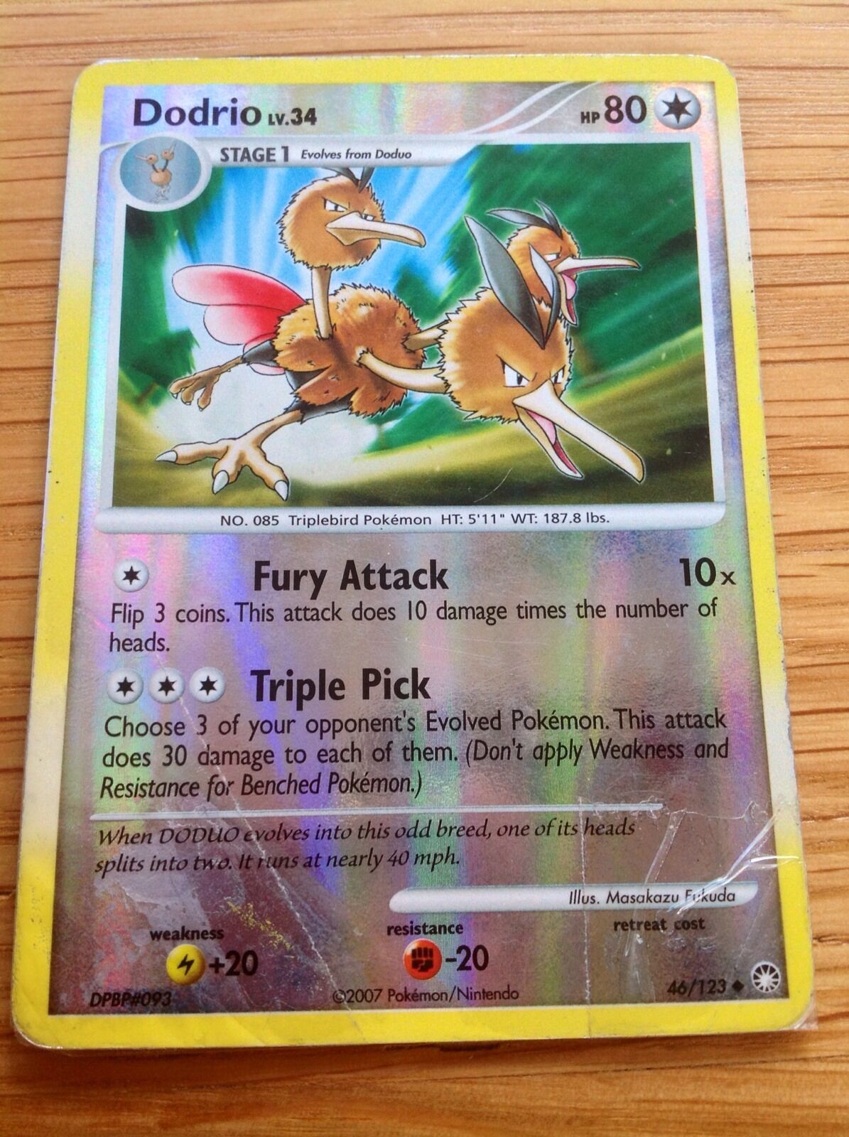 Pokemon Card - Shiny - DODRIO 46/123