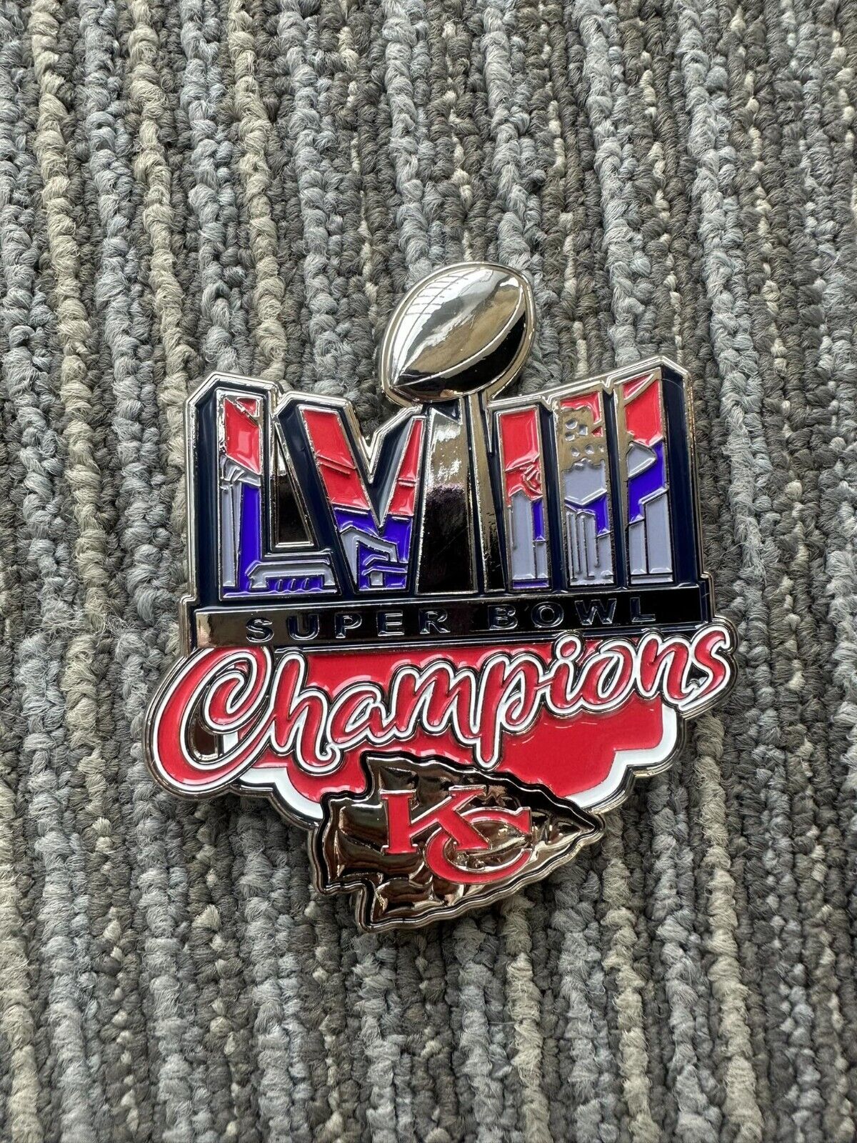 KC Chiefs SB58 CHAMPIONSHIPS CPO Challenge Coin