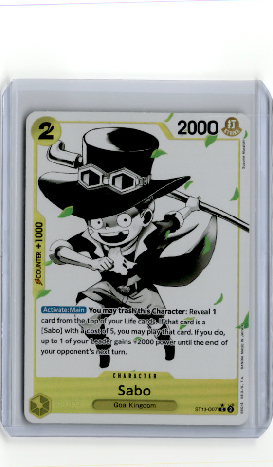 One Piece - Sabo - ST13-007 - ST13 Deck: Three Brothers - Alt Parallel