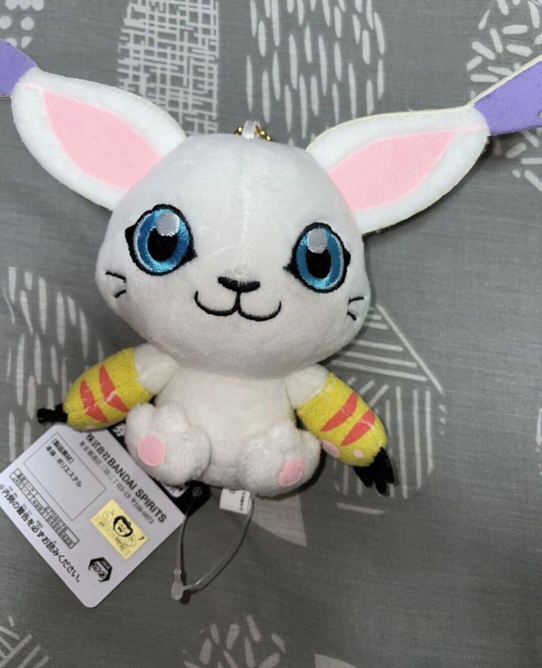 Digimon Adventure Plush toy that can be attached to your bag 11cm Gatomon