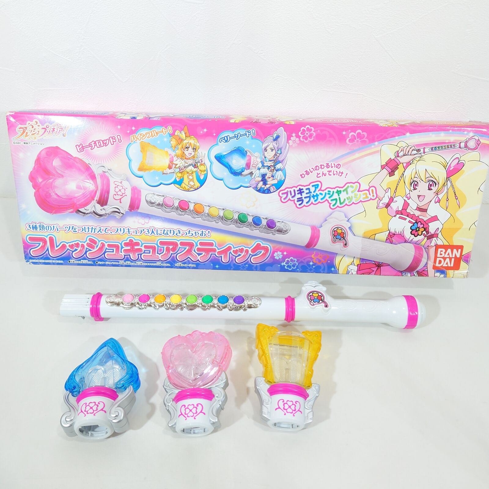 BANDAI Fresh Pretty Cure Fresh cure stick, Operation confirmed Japanese