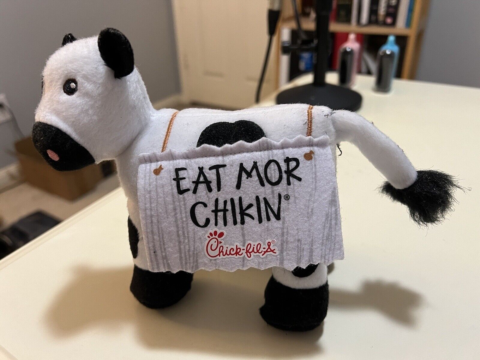 Chick-fil-A Plush Cow Doll Toy Eat Mor Chikin 6\