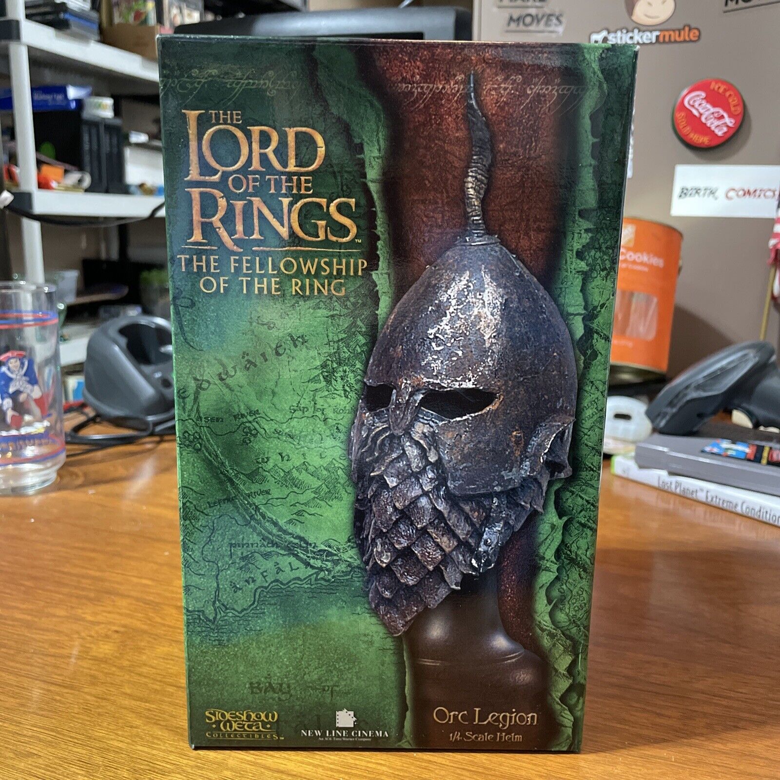 The Lord Of The Rings: The Fellowship Of The Ring ORC Legion Scale Helm BOX ONLY