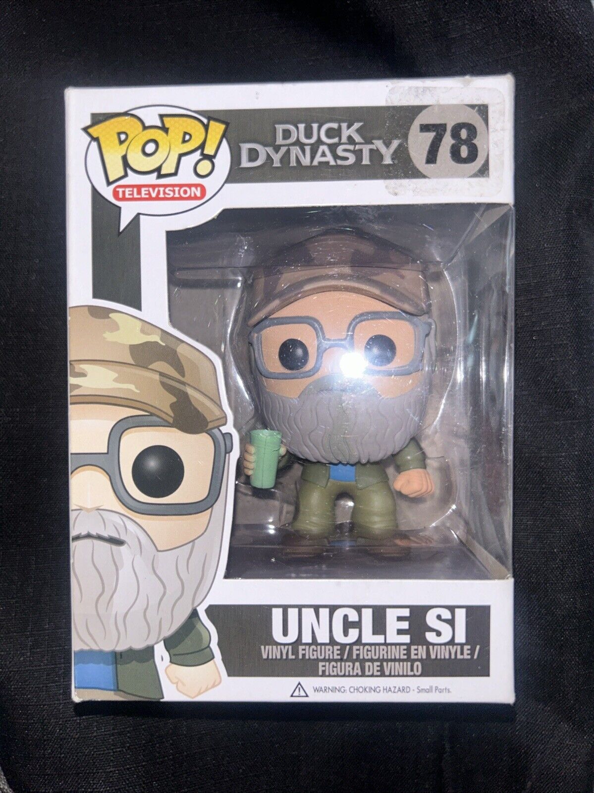 Funko POP #78 Uncle Si - Duck Dynasty Damaged Box - Includes Protector