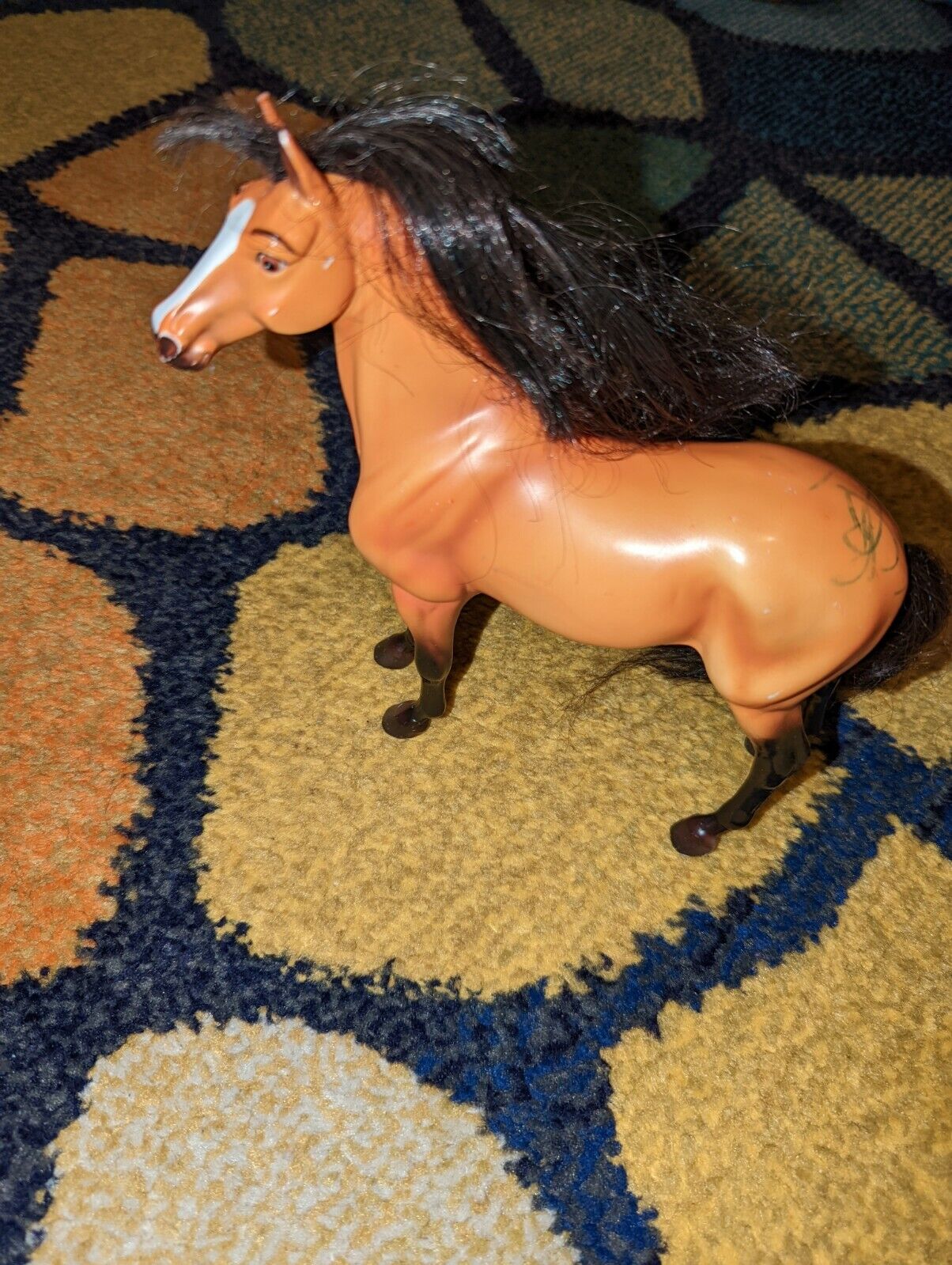 2017 Breyer Reeves DreamWorks Spirit Riding Free Horse Figure as is has issues