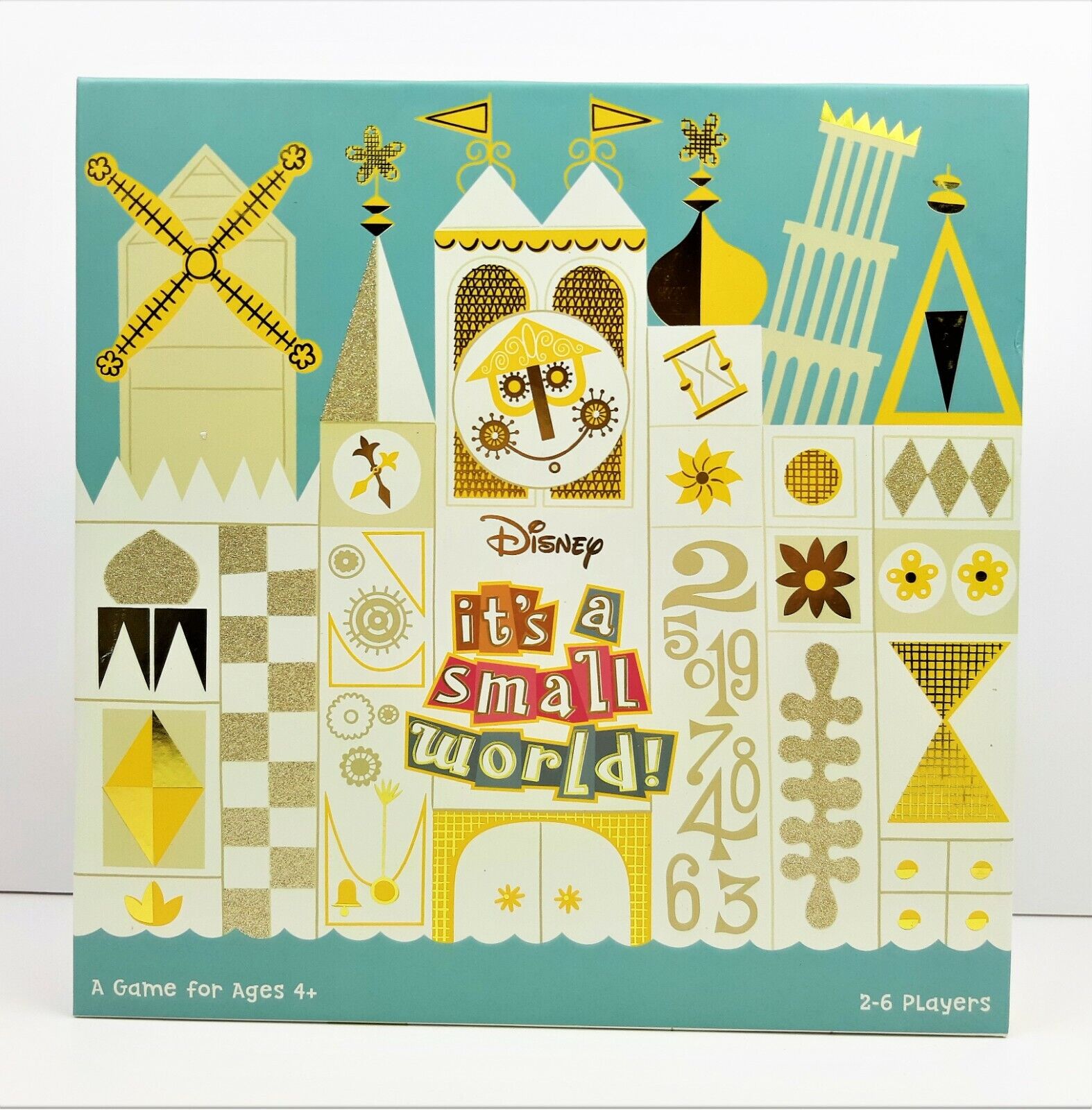 Disney It\'s a Small World Board Game Theme Park Attraction Funko Games Ages 4+ 