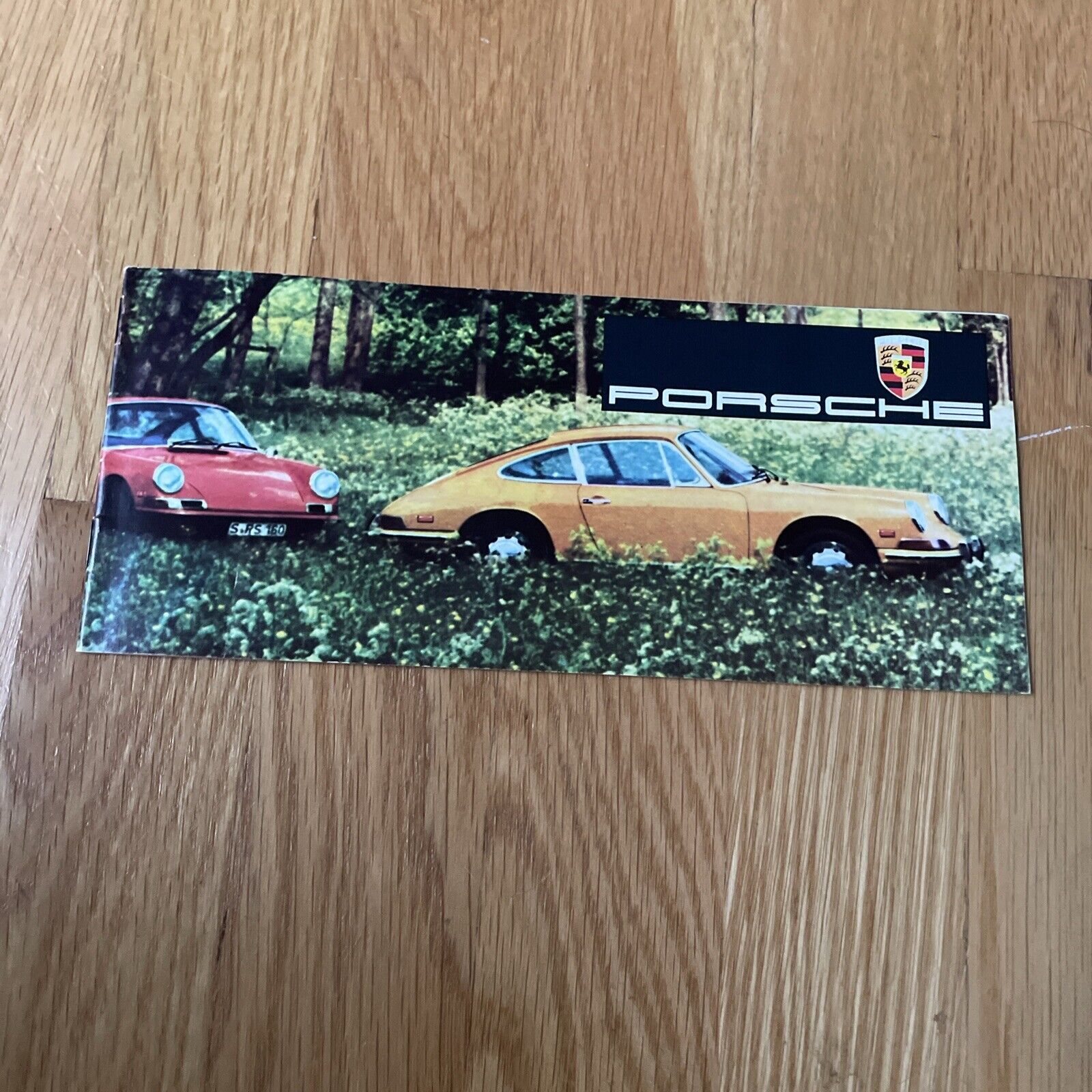 1967 / 1968 Porsche 911 911L 912 Showroom Advertising Brochure  West Germany