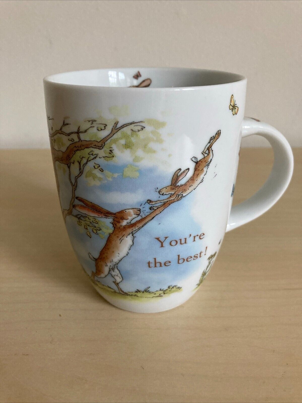 Guess How Much I Love You Porcelain Coffee Mug by Konitz Bunny Youre The Best