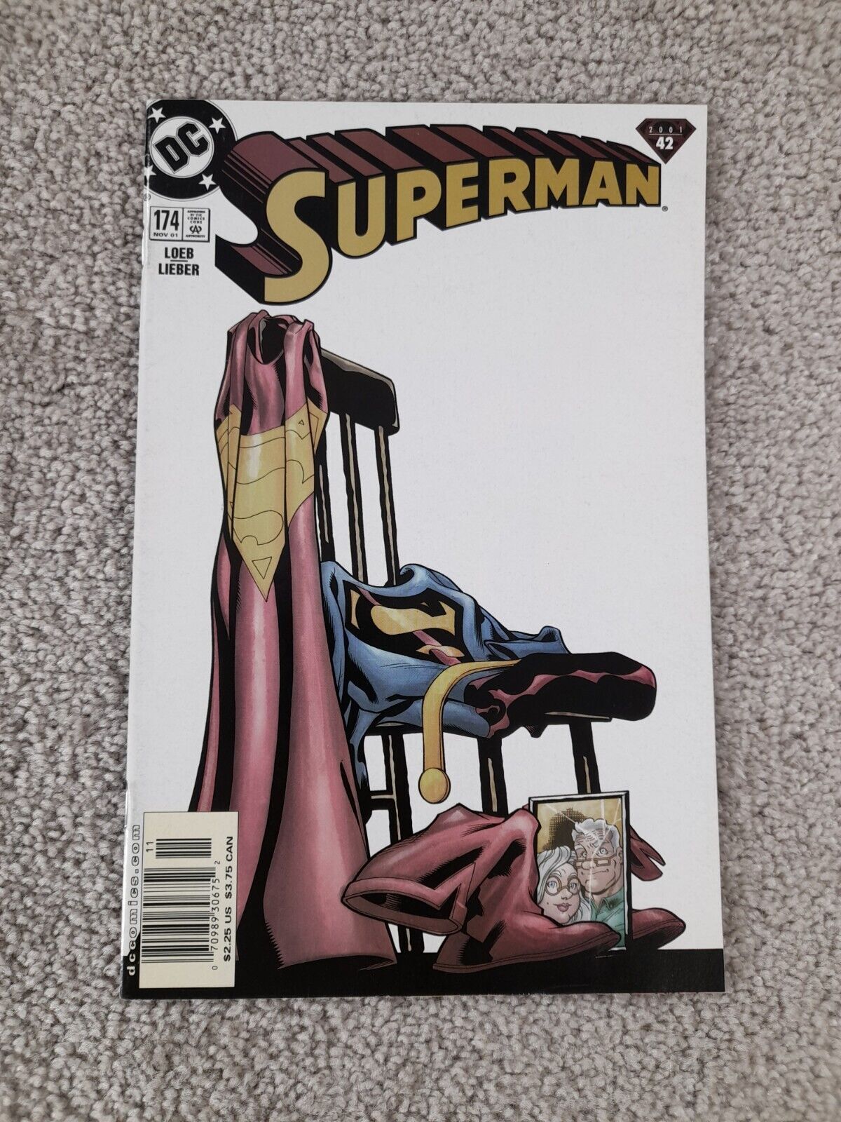 SUPERMAN Issue #174 2001 DC Comics BAGGED AND BOARDED