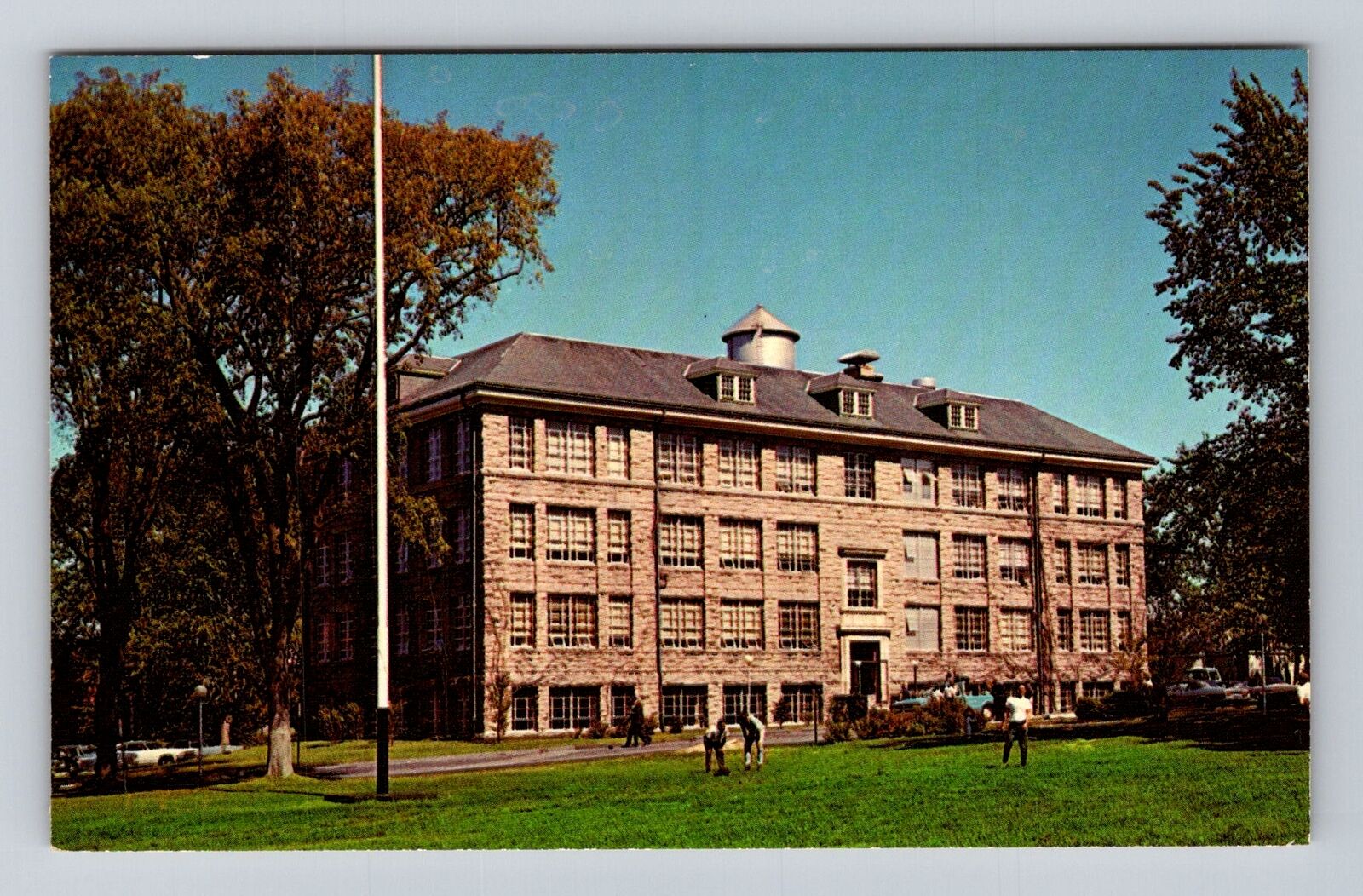 Kingston RI-Rhode Island, Bliss Hall, University, Antique, Vintage Postcard