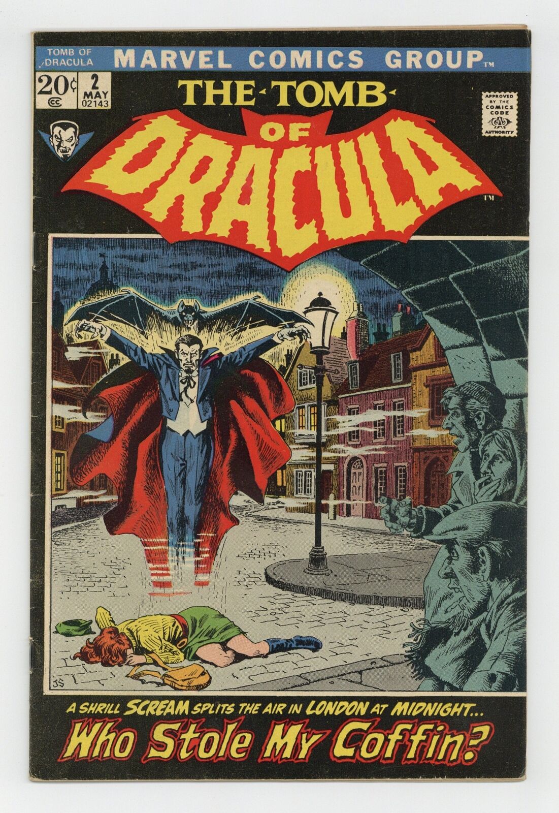 Tomb of Dracula #2 VG 4.0 1972