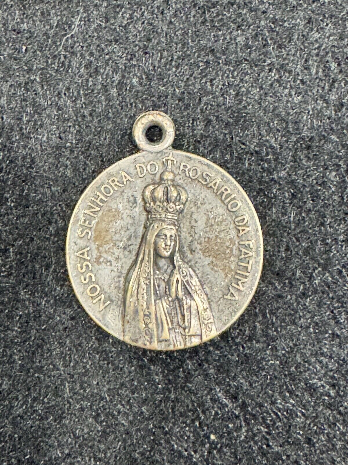 Vintage Pendant/Charm Nossa Senhora Do Rosario De Fatima RPN