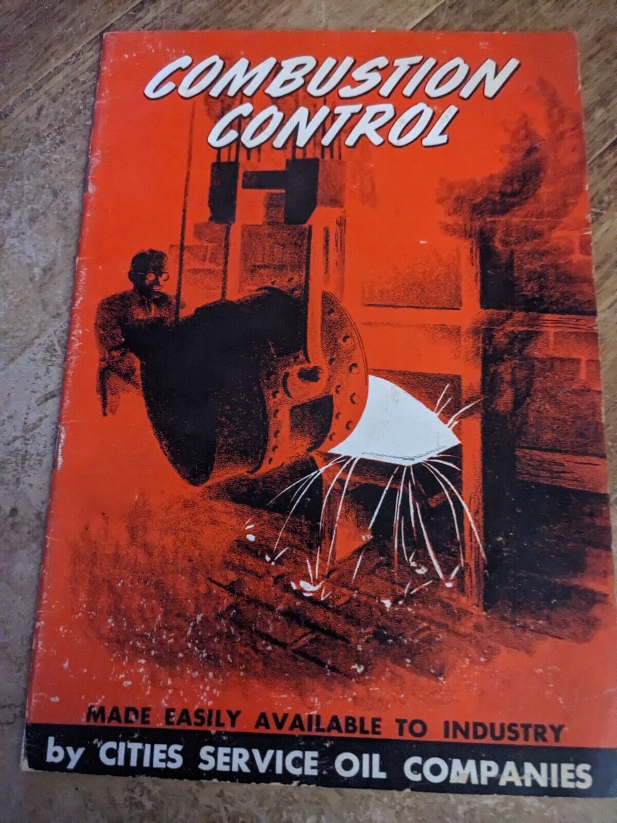 Booklet CITIES SERVICE OILS Advertisement Combustion Control