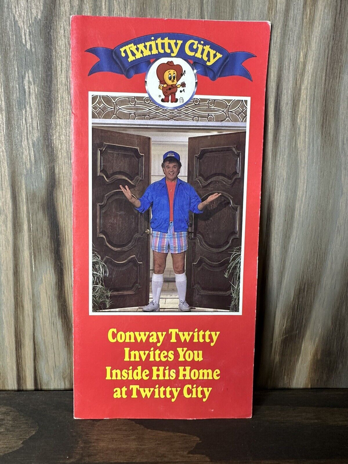Conway Twitty City Brochure Pamphlet VINTAGE
