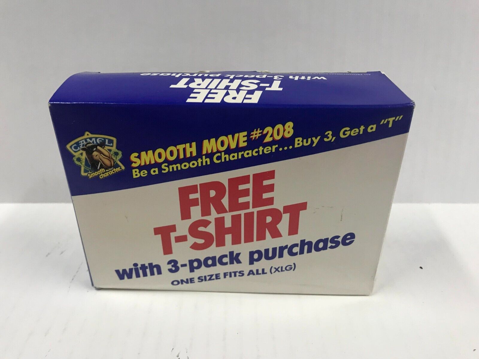 Vintage 90's Camel Smooth Move #208 Promo Shirt - OSFA
