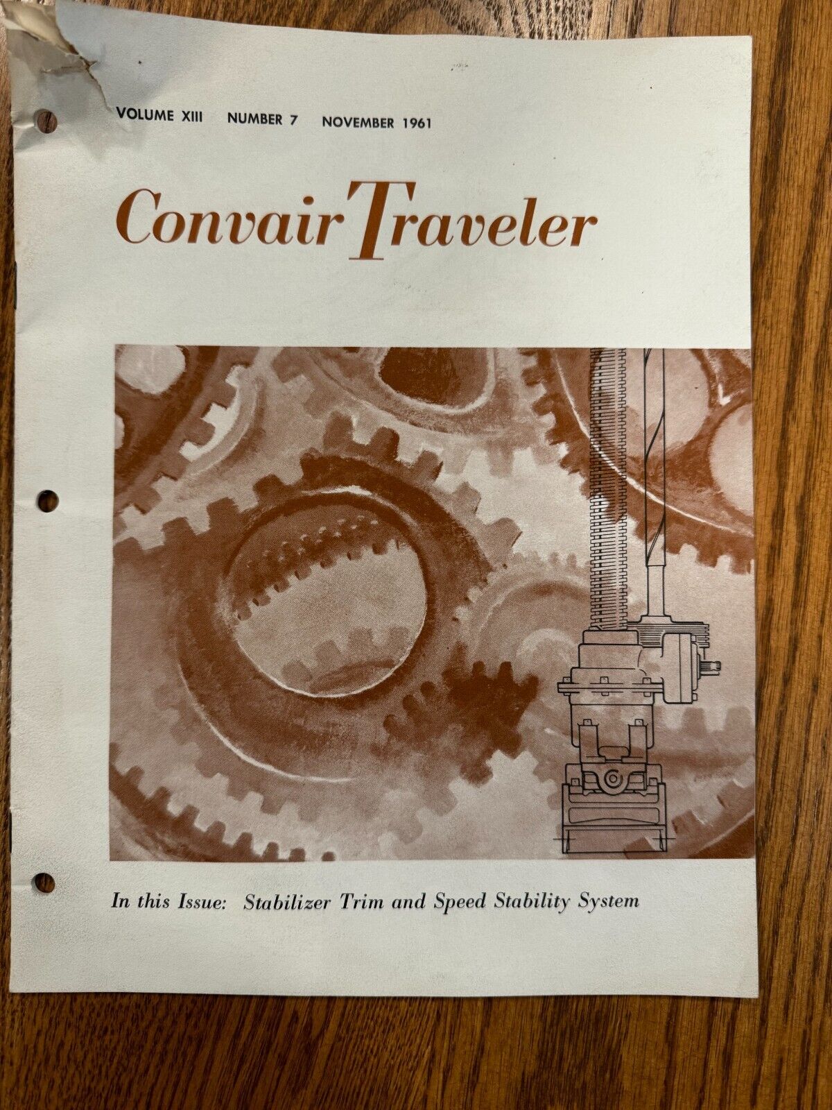 Convair Traveler Volume XIII, No. 7, November 1961