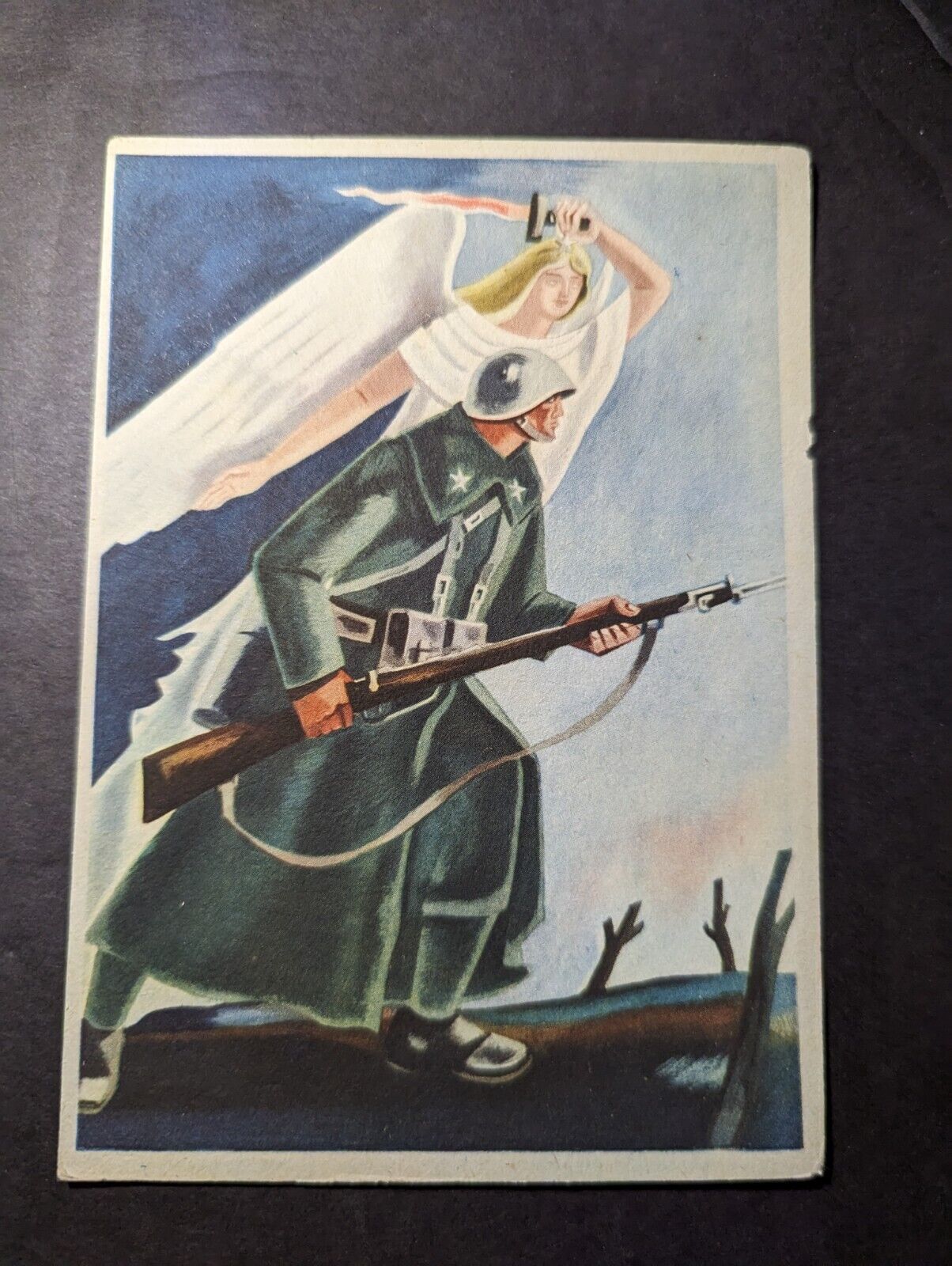 Mint Italy Military Post Postcard Art Maggiore R Esercito