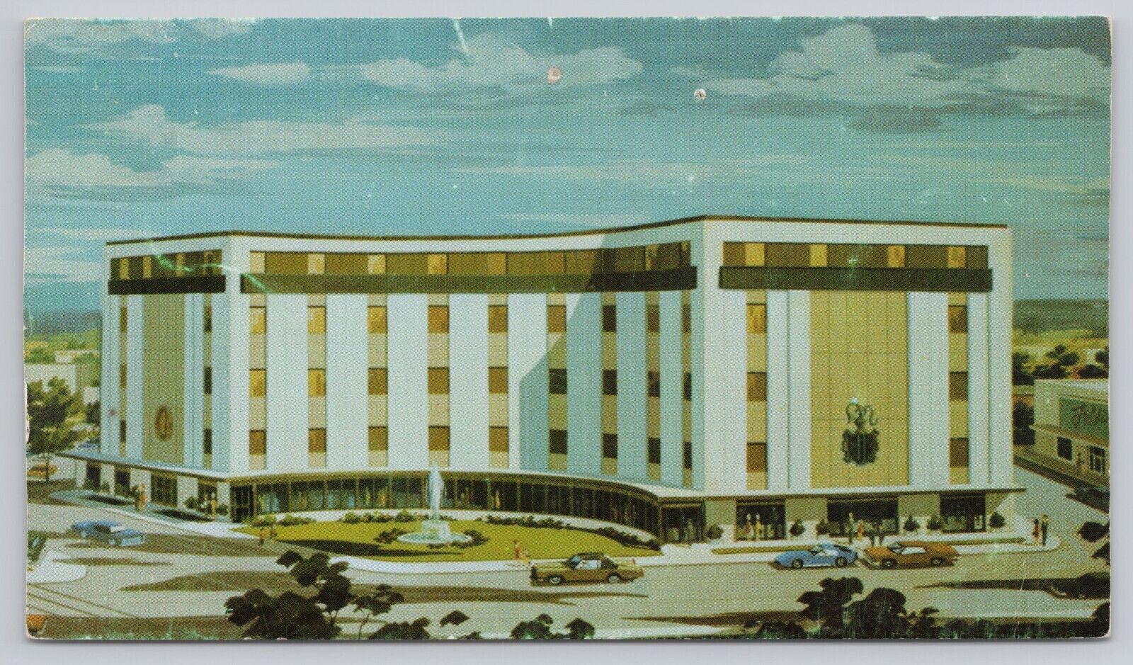 Lansdale Pennsylvania, Century Plaza Building SCARCE, Vintage Postcard