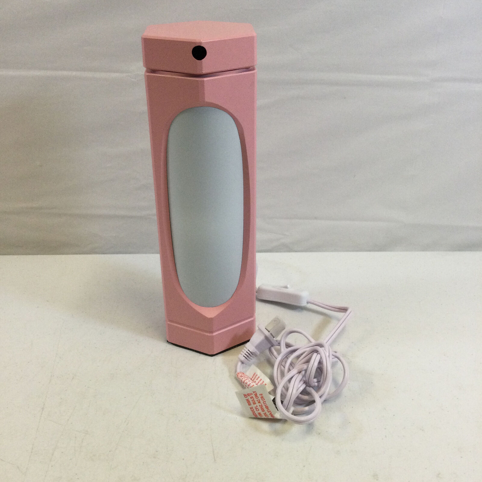 Kosher Lamp Pink Corded Electric Portable Max Kosher Lamp For Shabbos Used