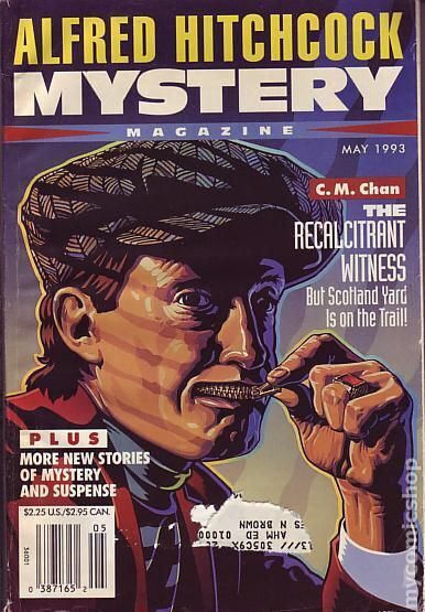 Alfred Hitchcock\'s Mystery Magazine Vol. 38 #5 VG 4.0 1993 Stock Image Low Grade