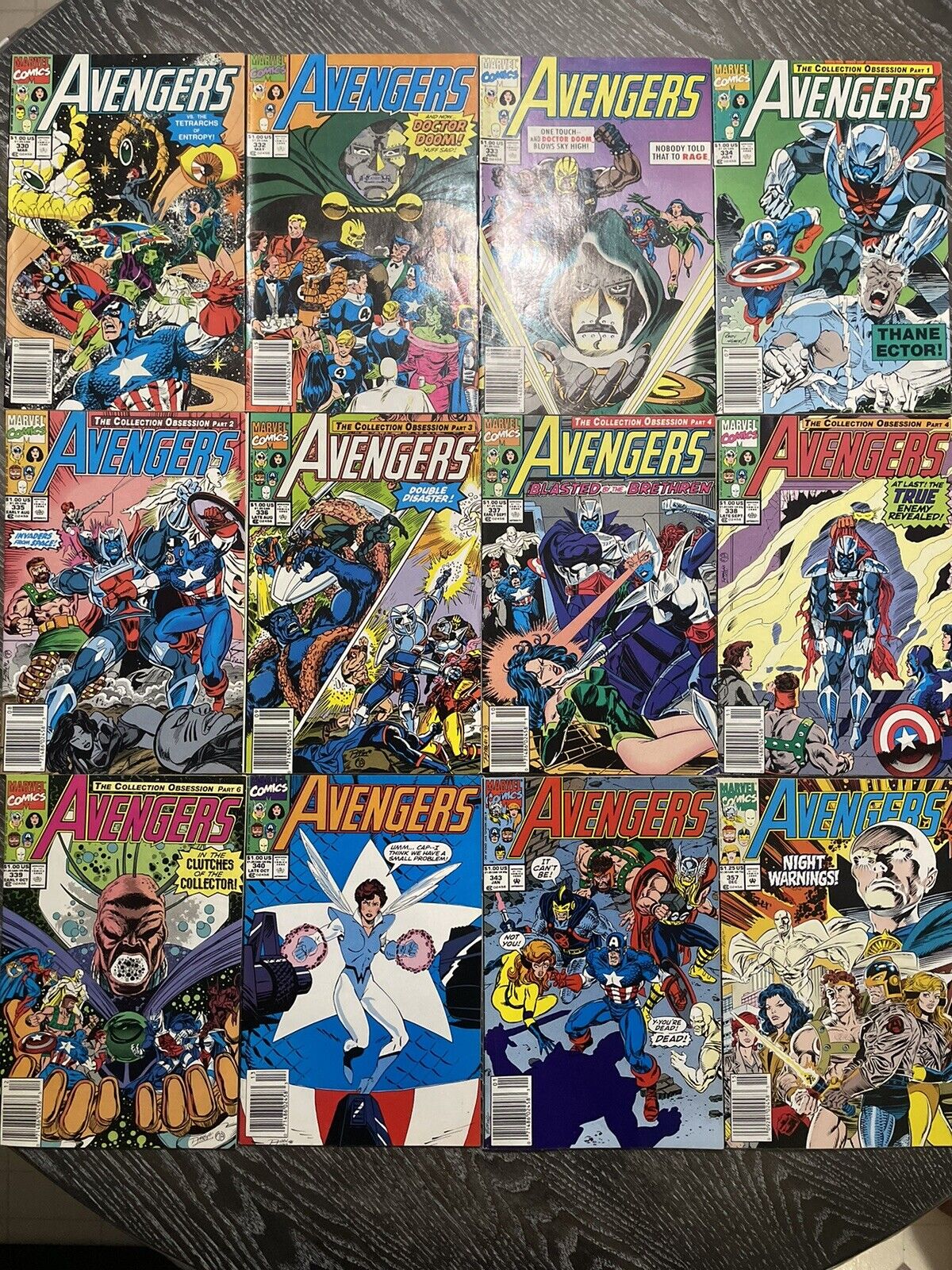 Avengers Vintage Comics 90-91’
