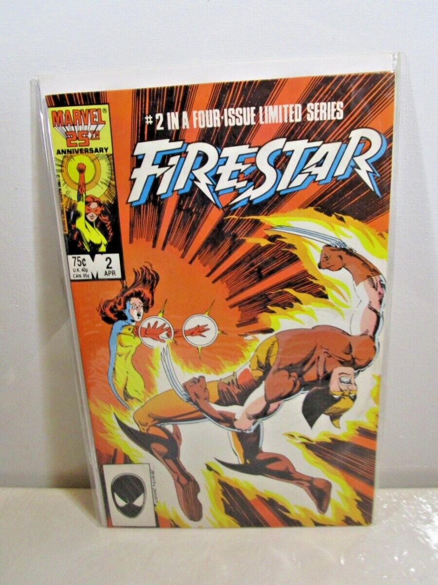 Firestar #2 (1986, Marvel Comics)  Bagged Boarded