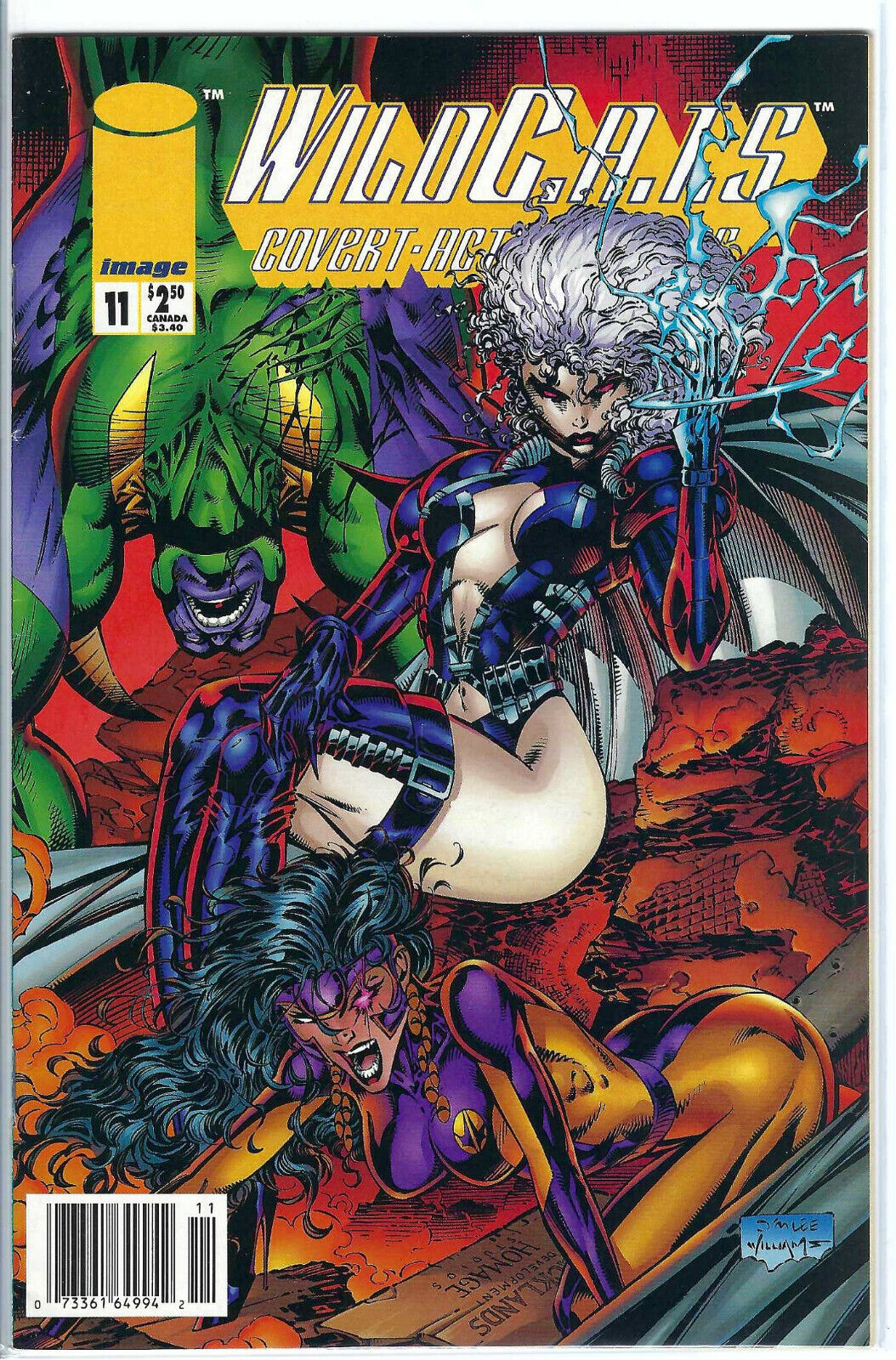 WILDC.A.T.S. #11 (1994): Newsstand Edition VF+