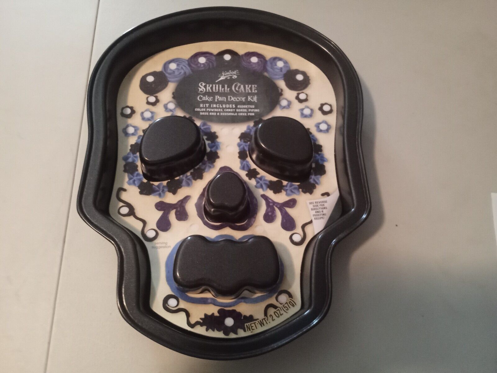 Skull Cake Pan Only (Brand New Unused But No Goodie Stuff Just Pan) By Festival