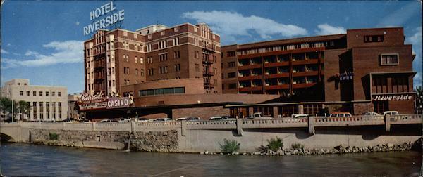 Reno,NV Hotel Riverside Washoe County Nevada Panorama Large Format Postcard
