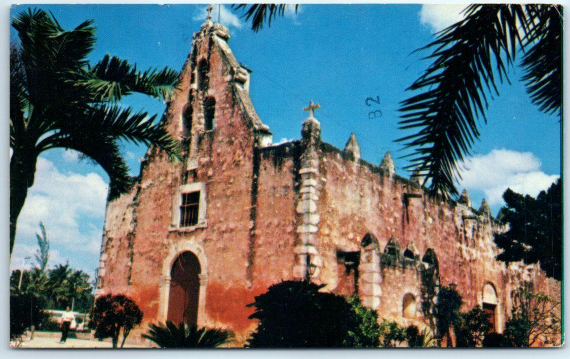 Postcard - Sixteenth Century Itzimna Church, Merida, Yucatan, Mexico