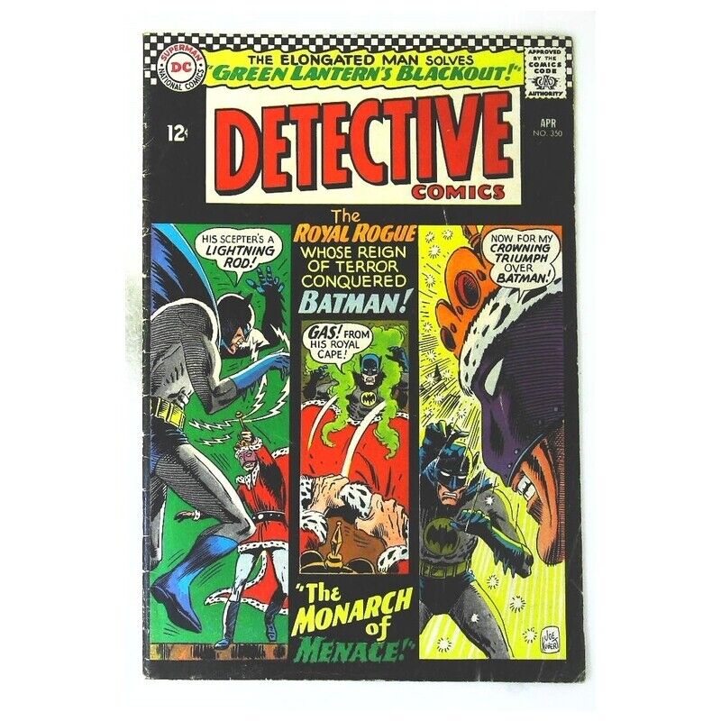 Detective Comics (1937 series) #350 in Fine minus condition. DC comics [j|