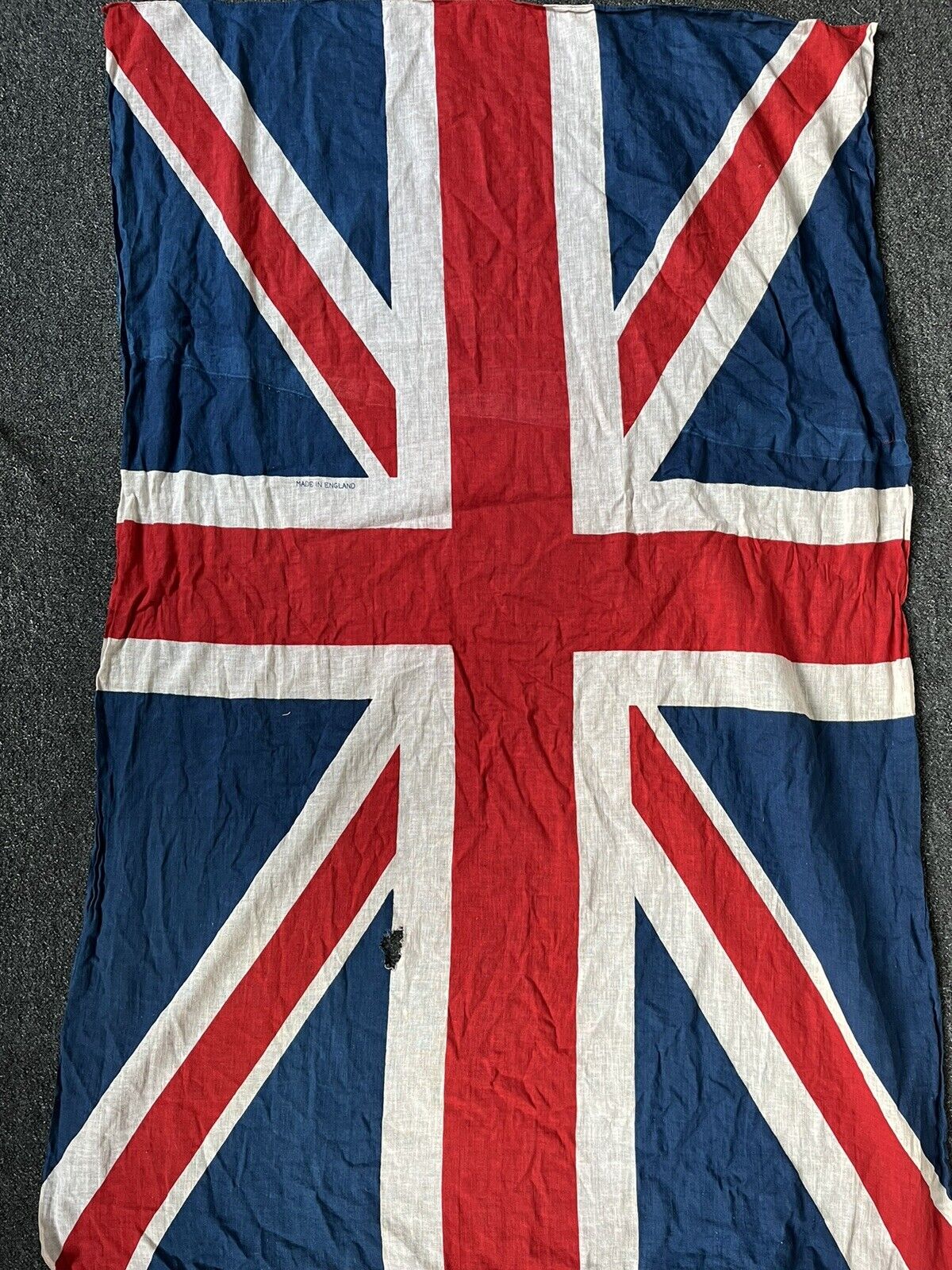 WW2 Large British Union Jack Flag       56inch x 36inch