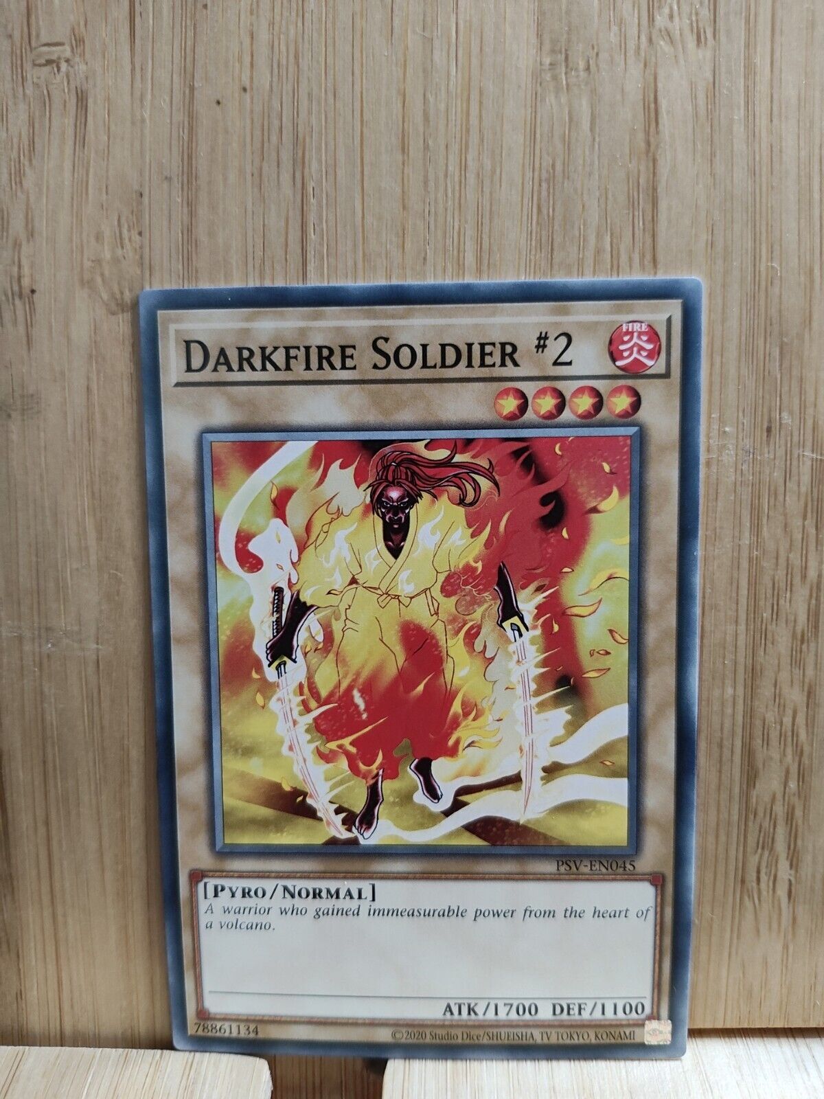 Yu-Gi-Oh I 🏆Darkfire Soldier #2 - Unlimited 🏆COMMON Card