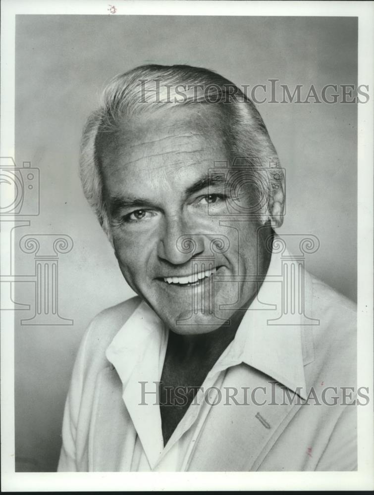 1984 Press Photo Ted Knight of \