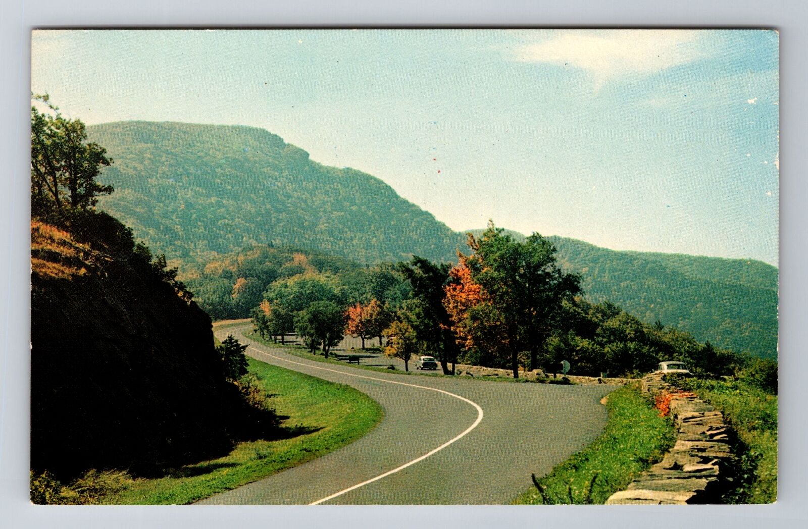Shenandoah National Park VA-Virginia, Stony Man Mountain, Vintage Postcard