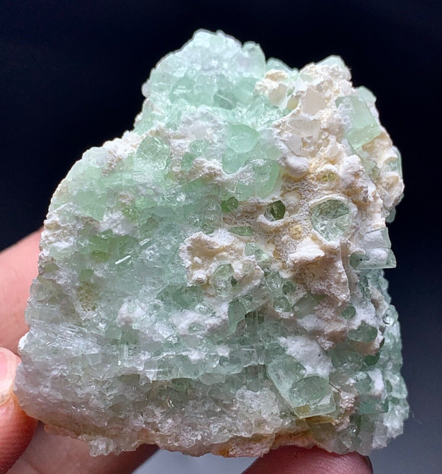 360 Carat Tourmaline Crystals Specimen From Afghanistan