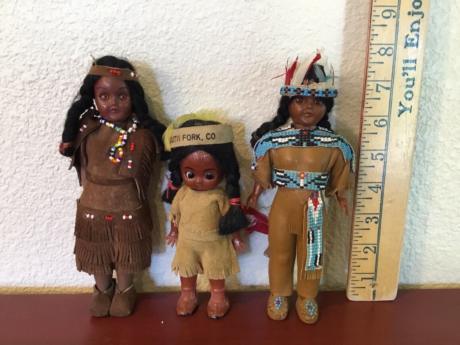 Vintage Native American  Dolls