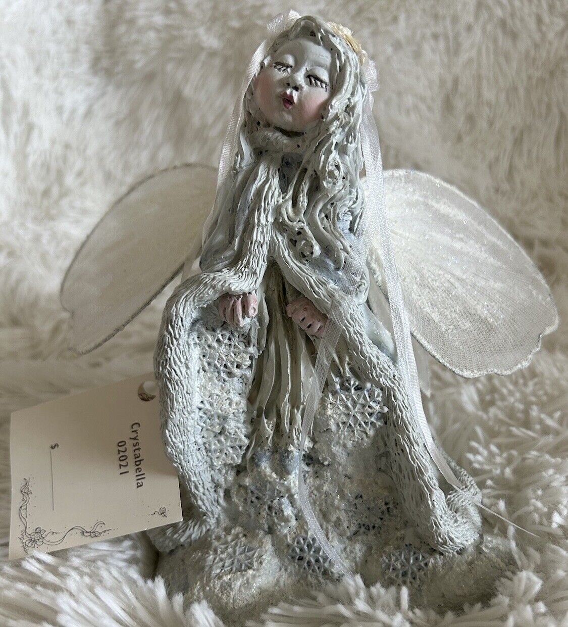 My Fairy Fée Crystabella Snowflake Winter Fairies By Linda Hefner 293 Of 5000