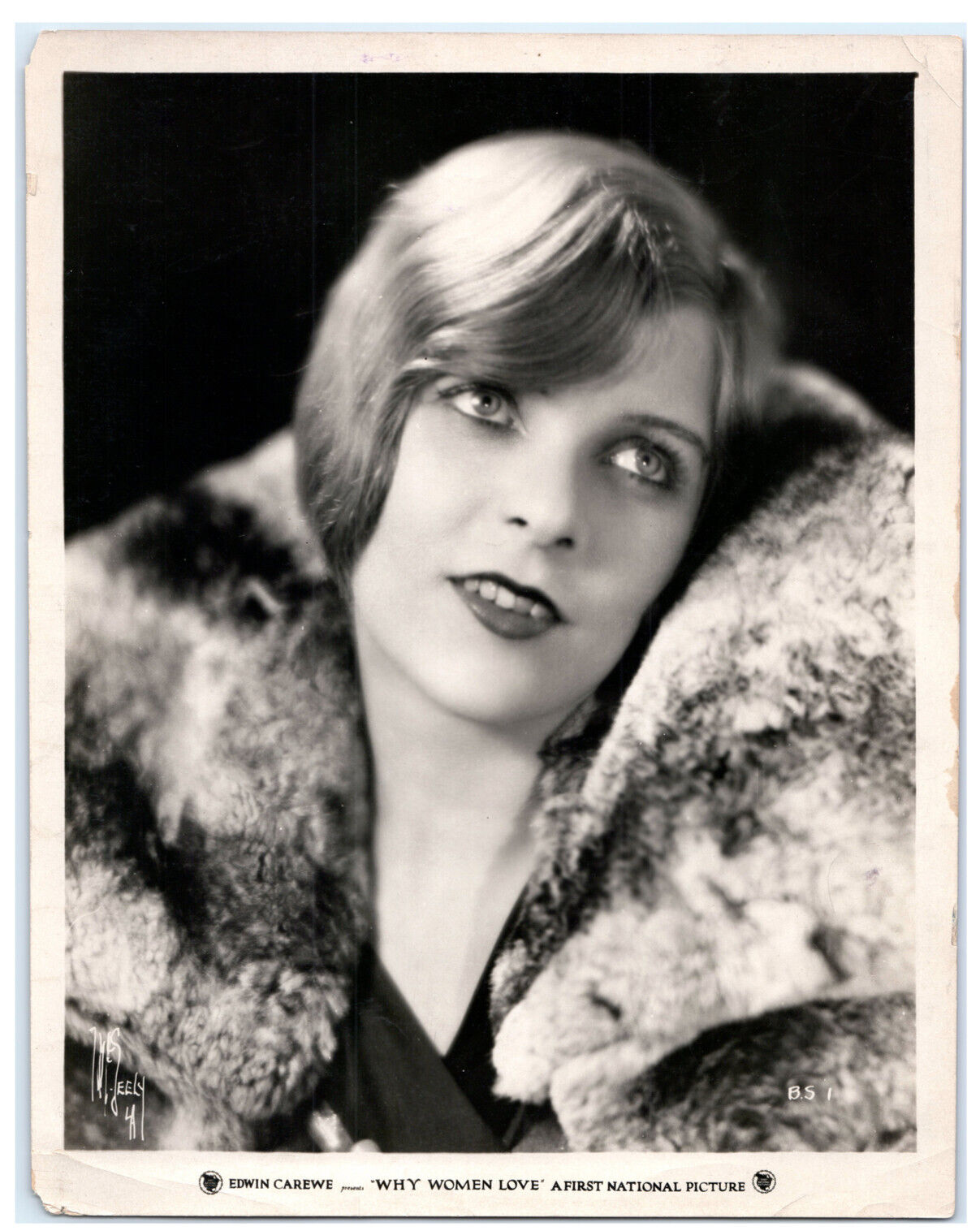 BLANCHE SWEET Original Vintage Photo 1925 Silent Film WHY WOMEN LOVE