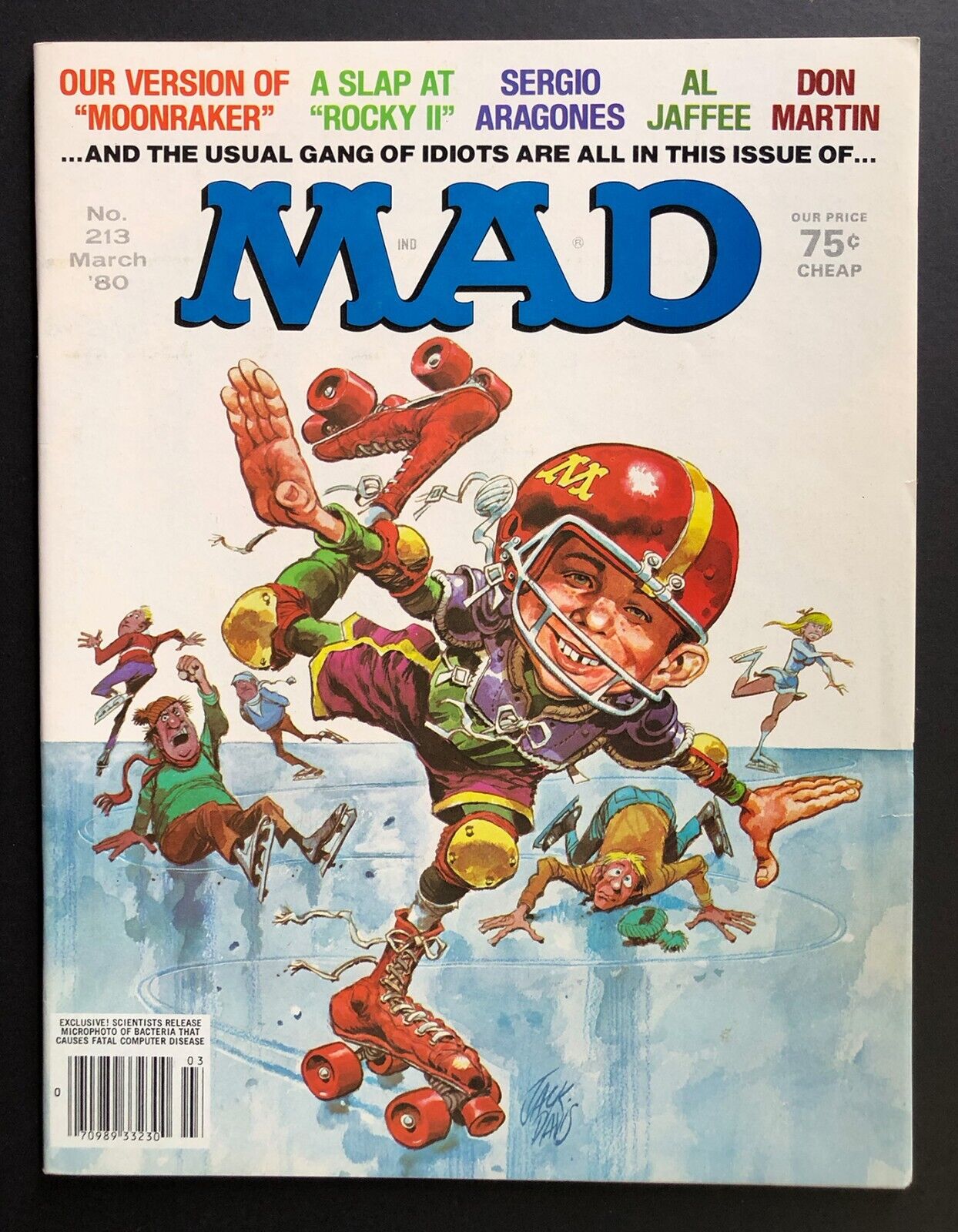 Mad Magazine No. 213 March 1980 ANNE GAINES FILE COPY Moonraker Rocky II