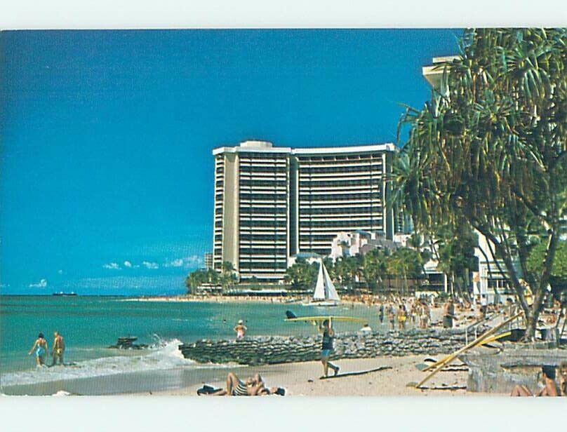 Pre-1980 SHERATON HOTEL Waikiki - Honolulu Hawaii HI c1396